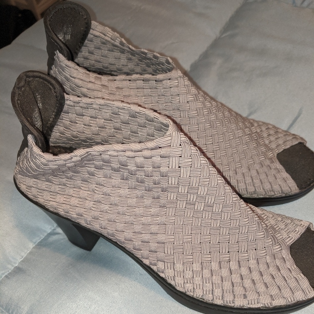Grey shoes